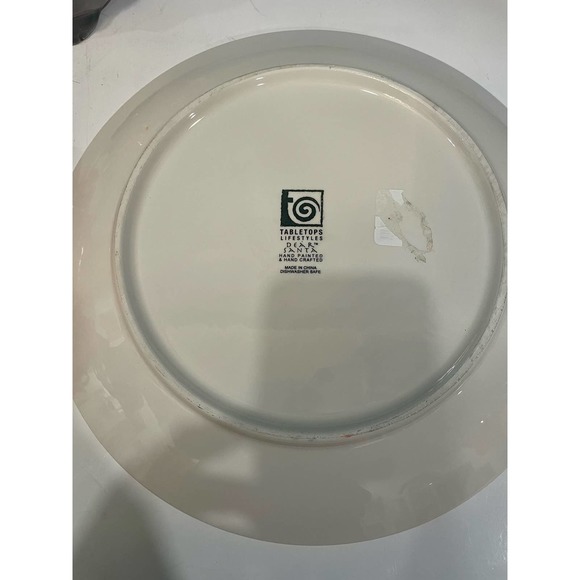 Tabletops Unlimited Dear Santa Plate  11.5" Written on with Dry Erase Marker - Picture 4 of 4
